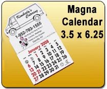 Magna Calendar 3.5 x 6.25 - YARD SIGNS & Magnetic Cards | Cheapest EDDM Printing